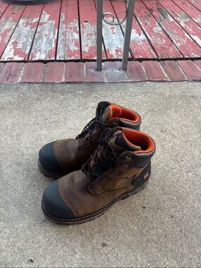 Mens Timberland Steel Toe Boots